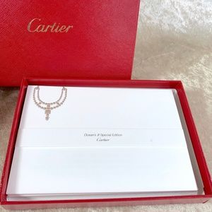 Authentic Cartier 10 Sets Card Envelope Ocean's 8 Special Edition Jewellery wBox